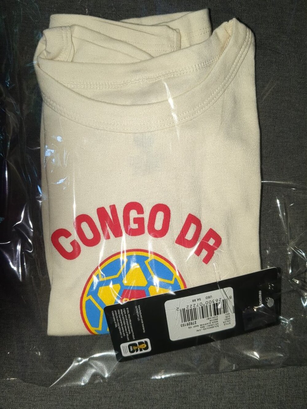 DR Congo WC26 Baby Tee
